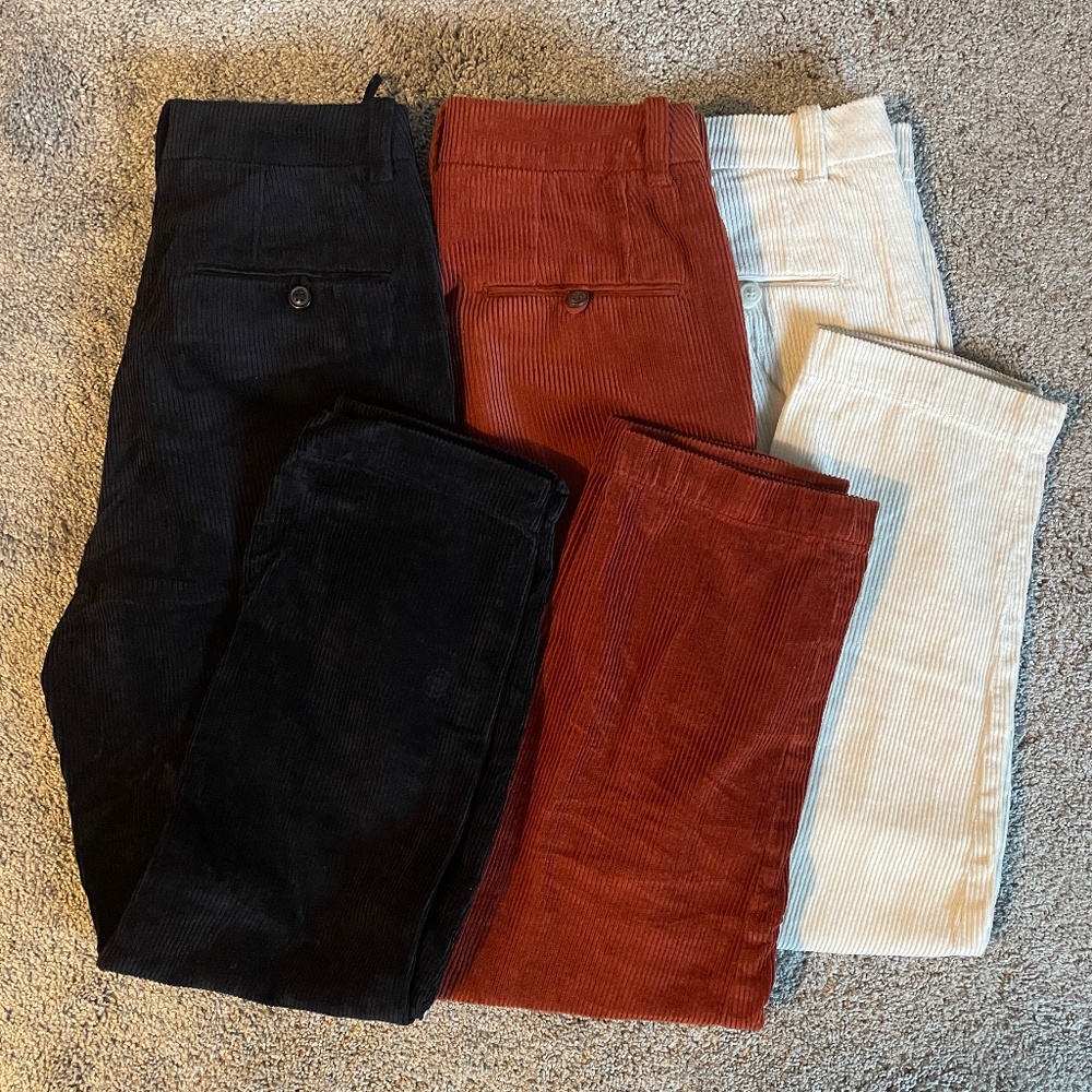 Uniqlo Ines de la Fressange Corduroy Pants